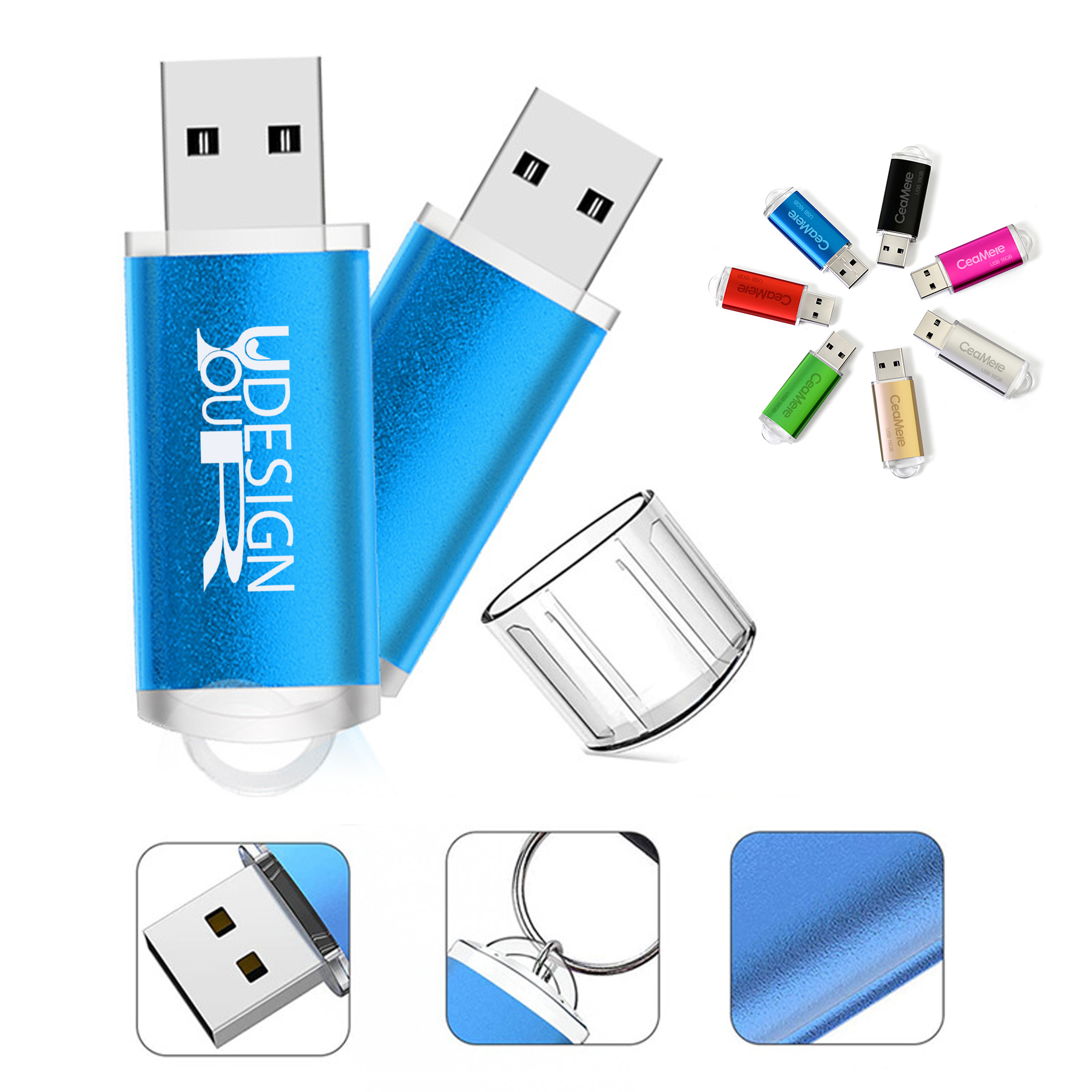 Mini USB Flash Drive 4GB 3