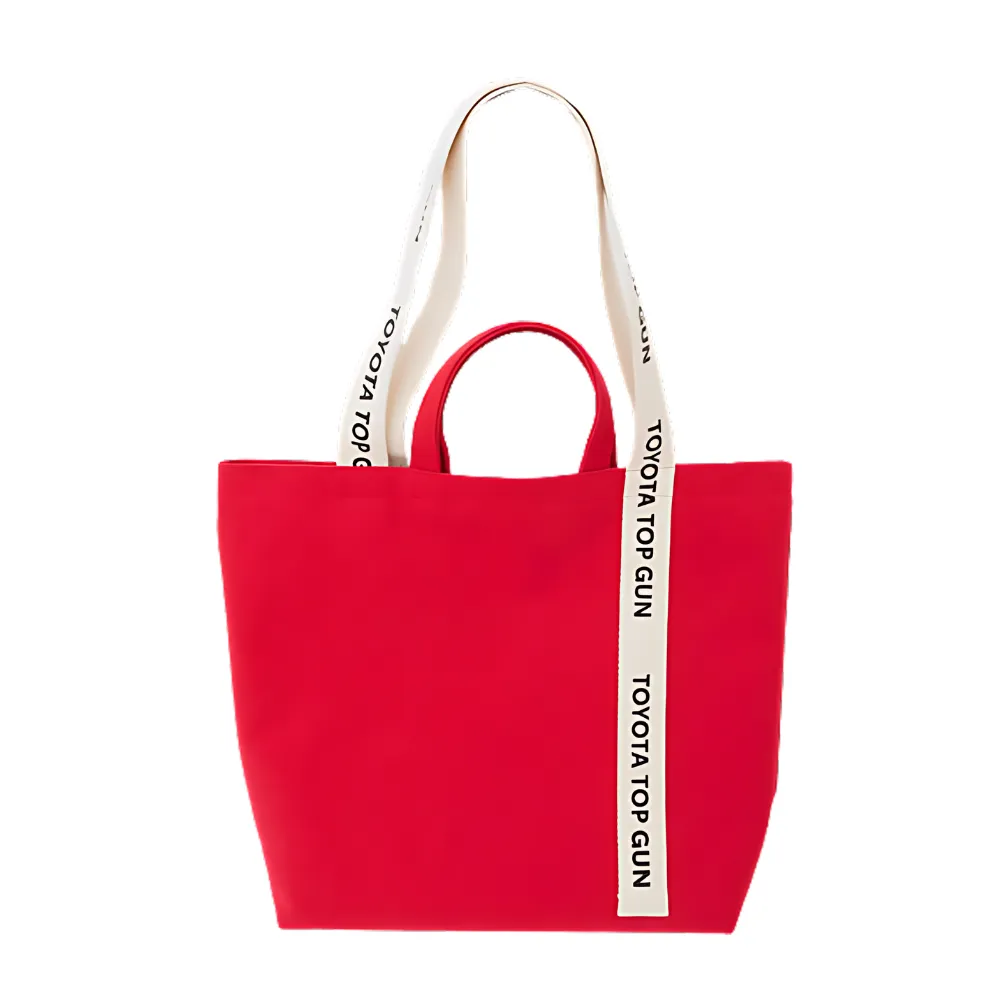 Mono Strap Colored Tote Bag 4