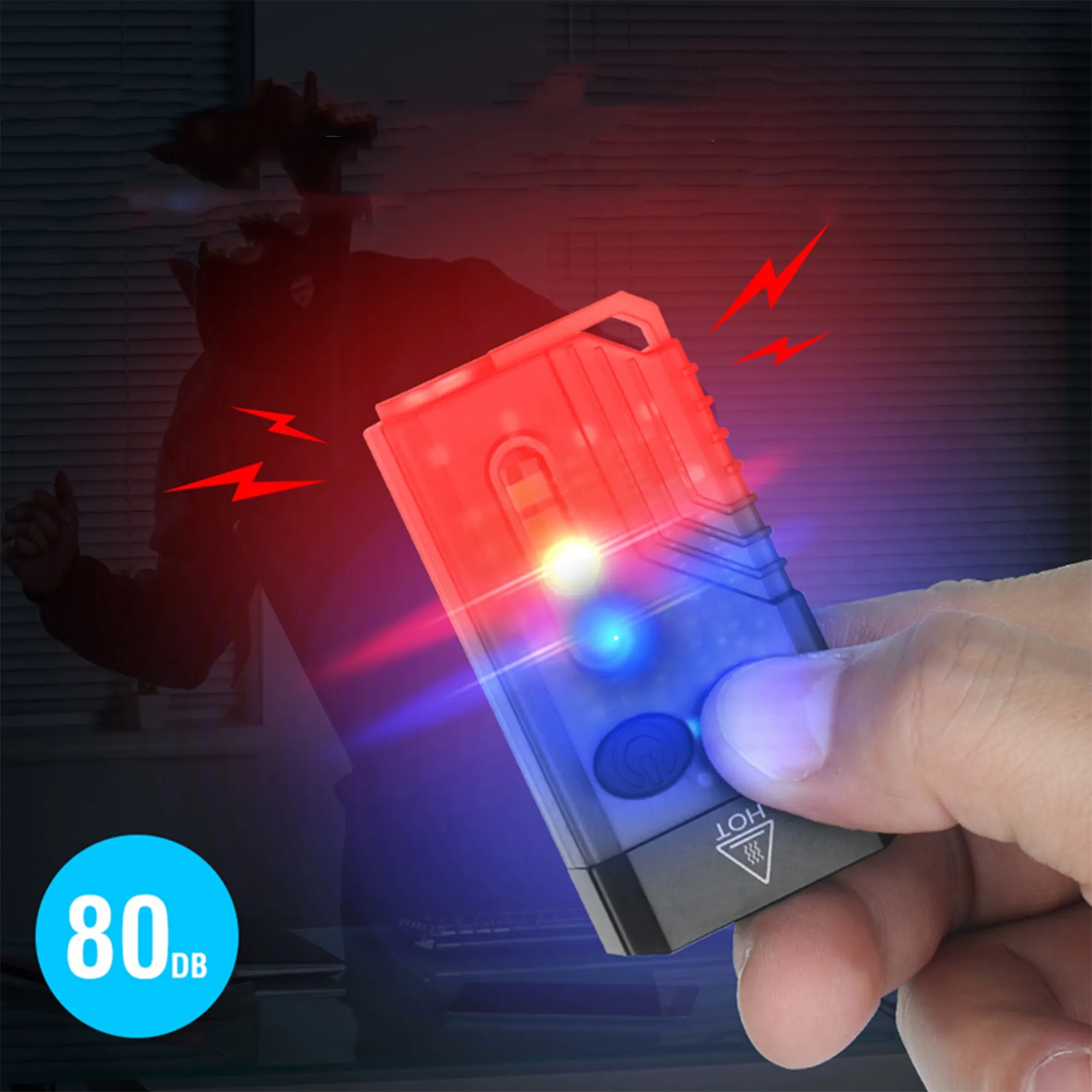 Pocket Powerful Flashlight Magnet Buzzer 2