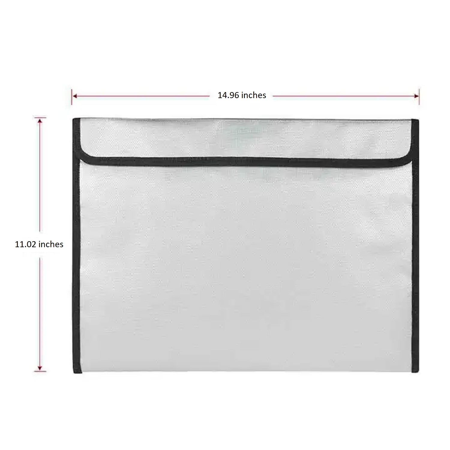 Fireproof and Waterproof Zipper Document Bag 4