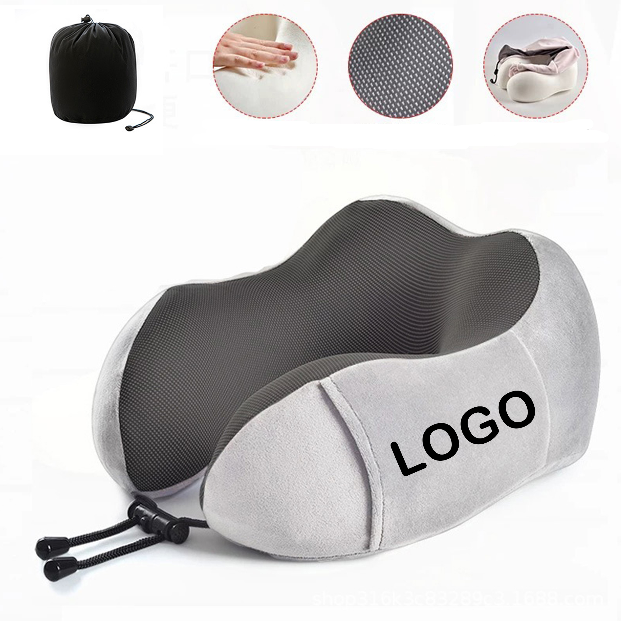 Spandex Support Pillow for Travel 3