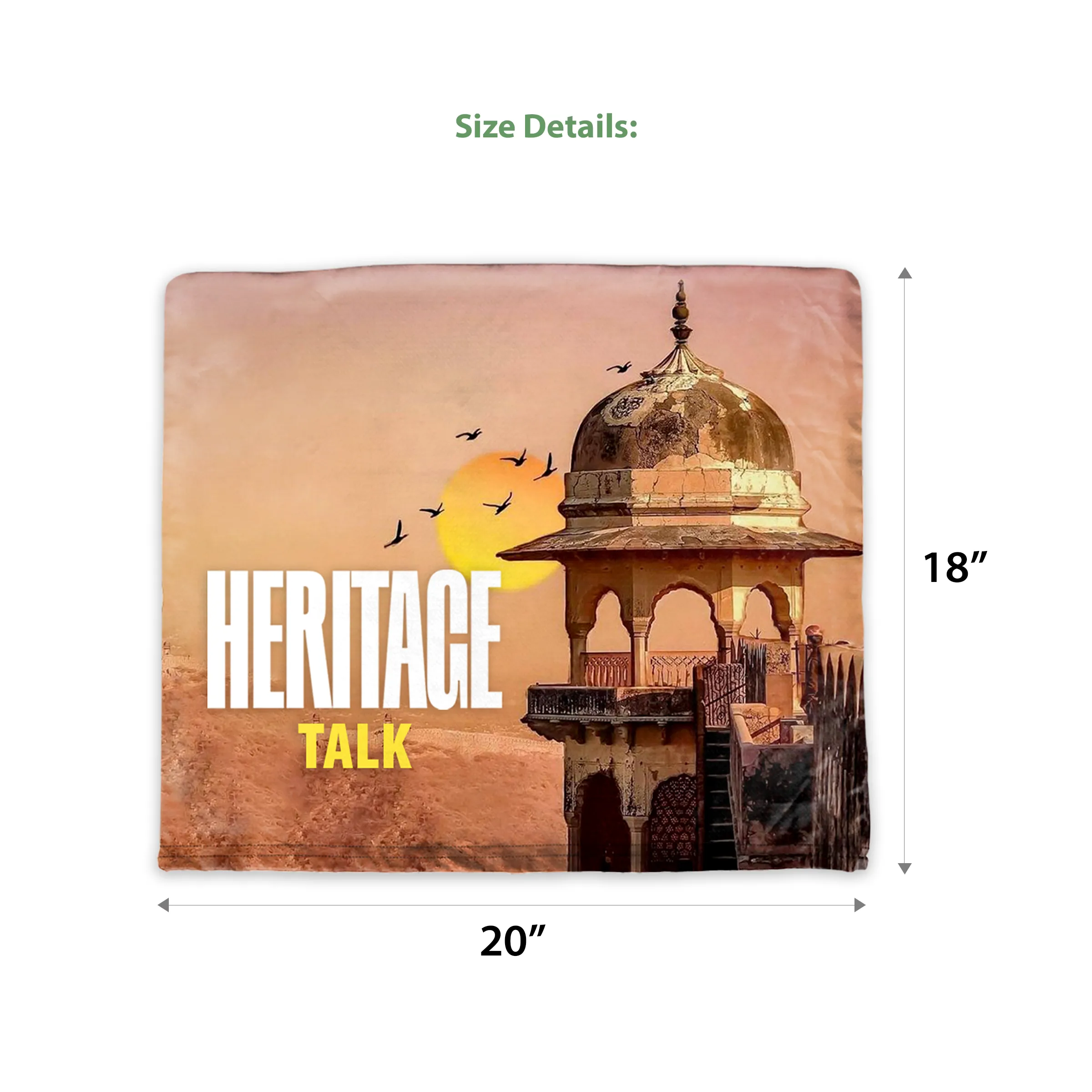 20" x 18" Custom Stadium Chair Back Cover - Double sided 6