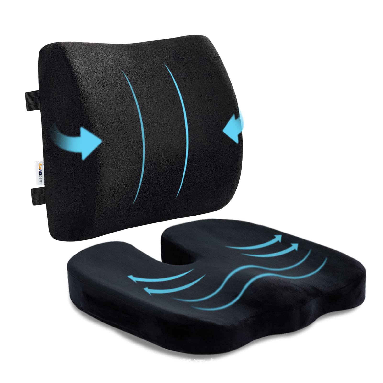 Ergonomic memory foam car cushion 5