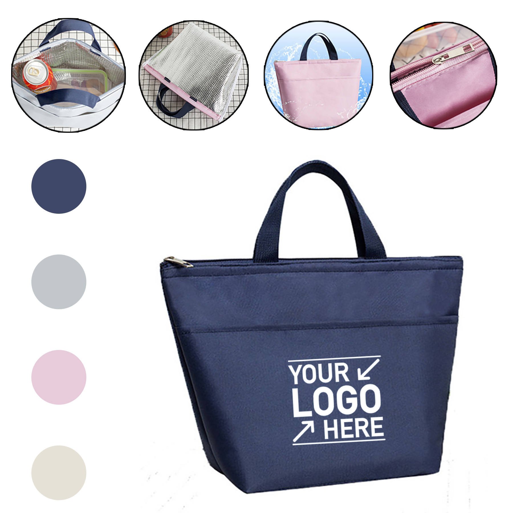 Waterproof Lunch Tote Bag 2
