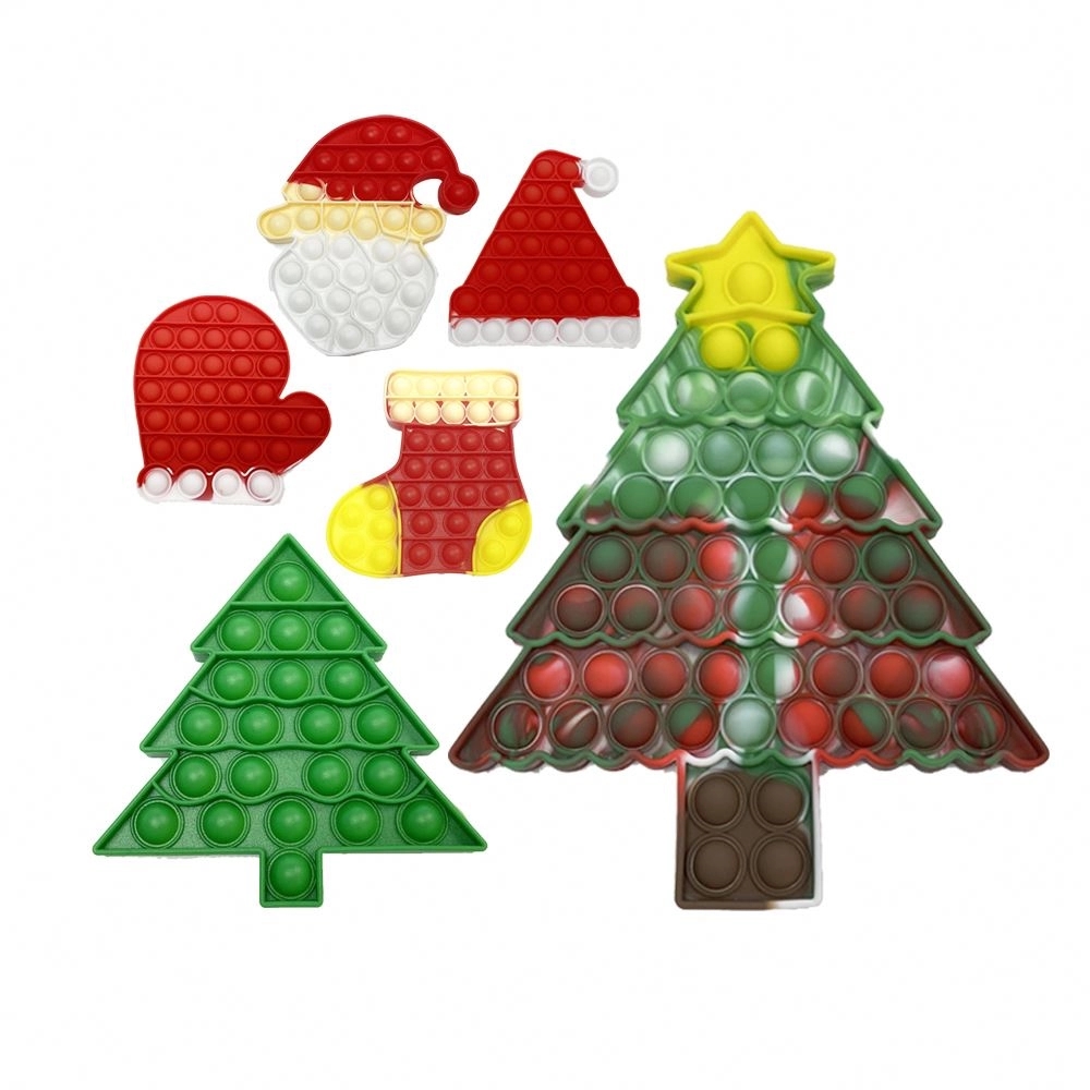 Christmas Push Pop Bubble Fidget Toy 7
