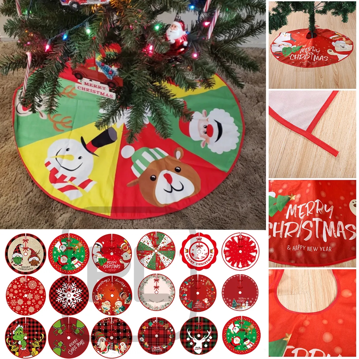 36 inch Christmas Tree Skirt 2