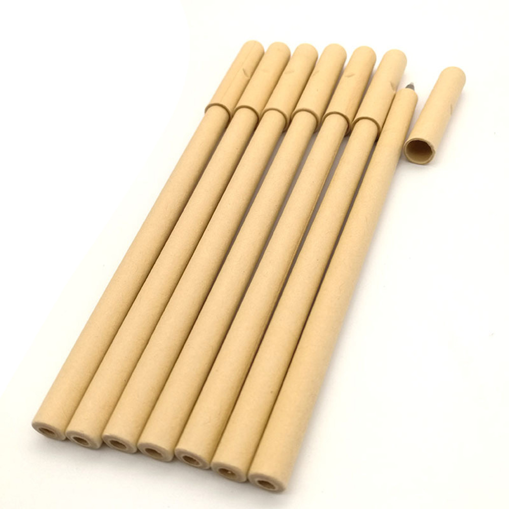 Environmentally friendly creative paper tube 1.0mm ballpoint pen