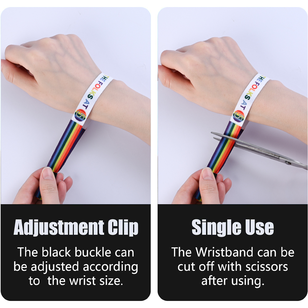 Satin Sublimated Event Wristband 4
