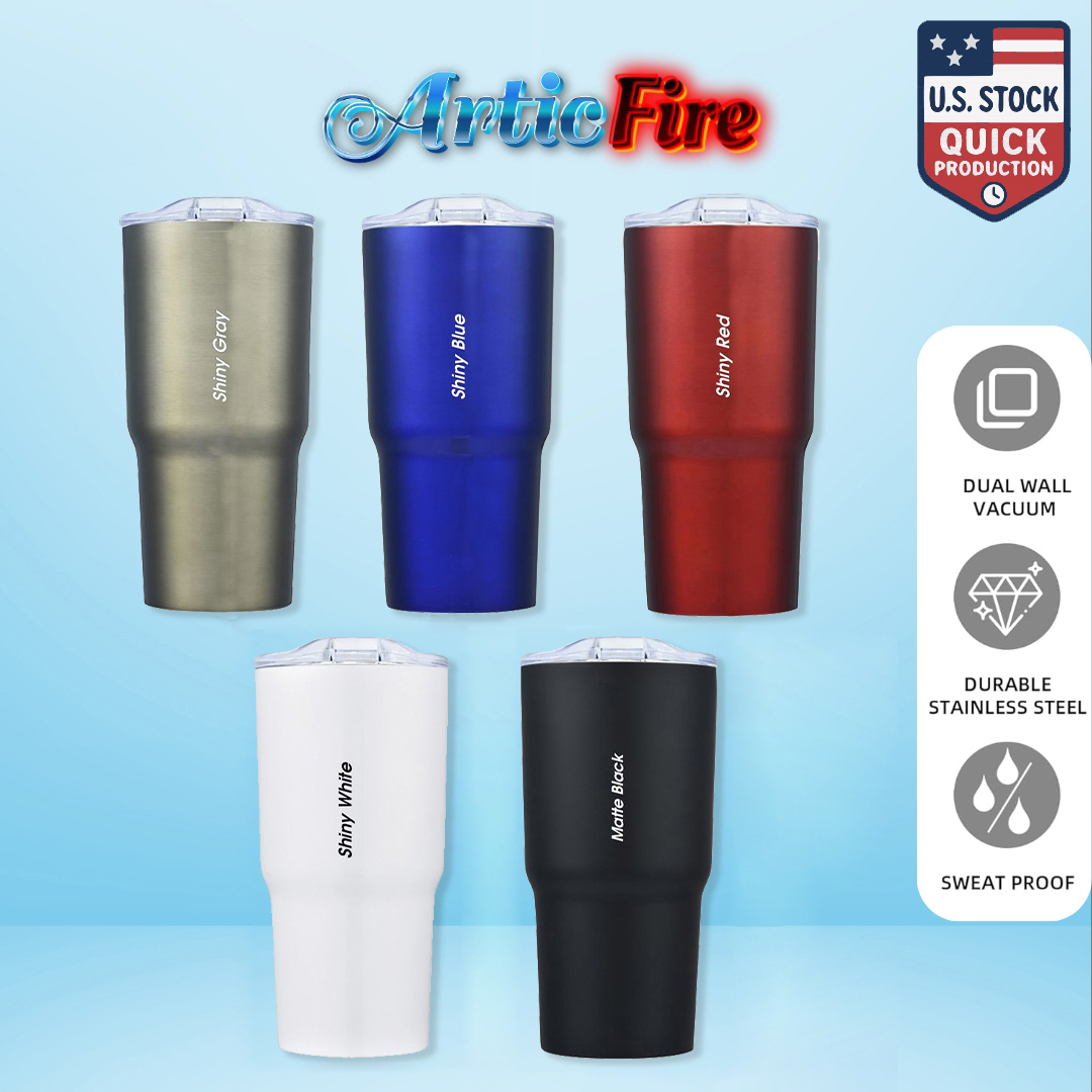 ArticFire Double Wall Stainless Steel Vacuum Tumbler 20oz 10