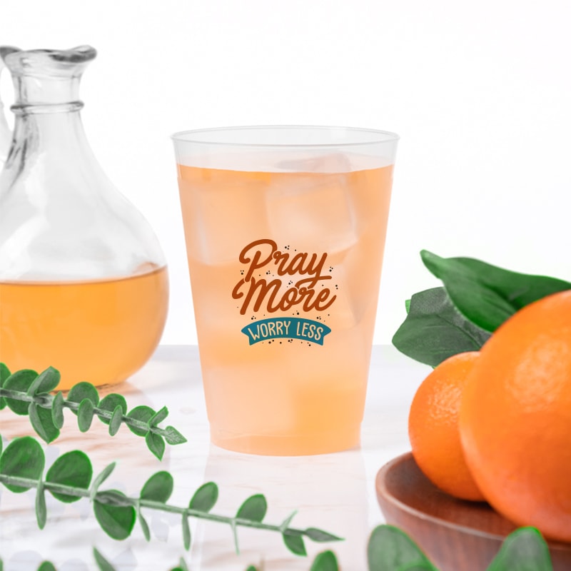 12oz Custom Frosted Cups 2