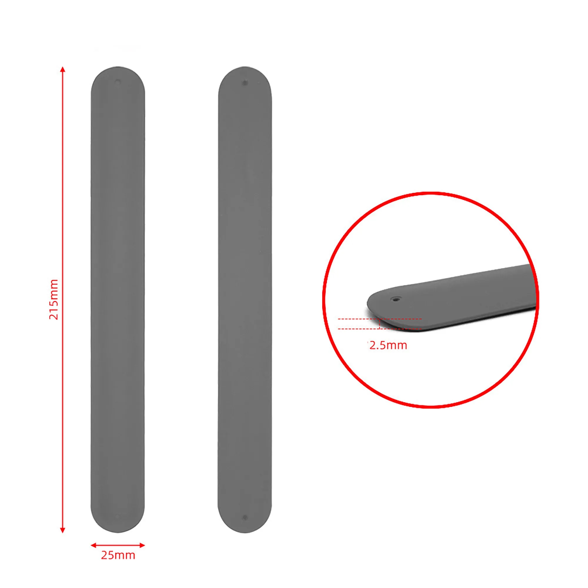 Silicone Slap Bracelet MOQ 100PCS 14