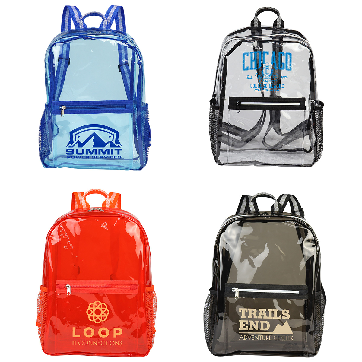 Diamond Clear TPU Backpack 25