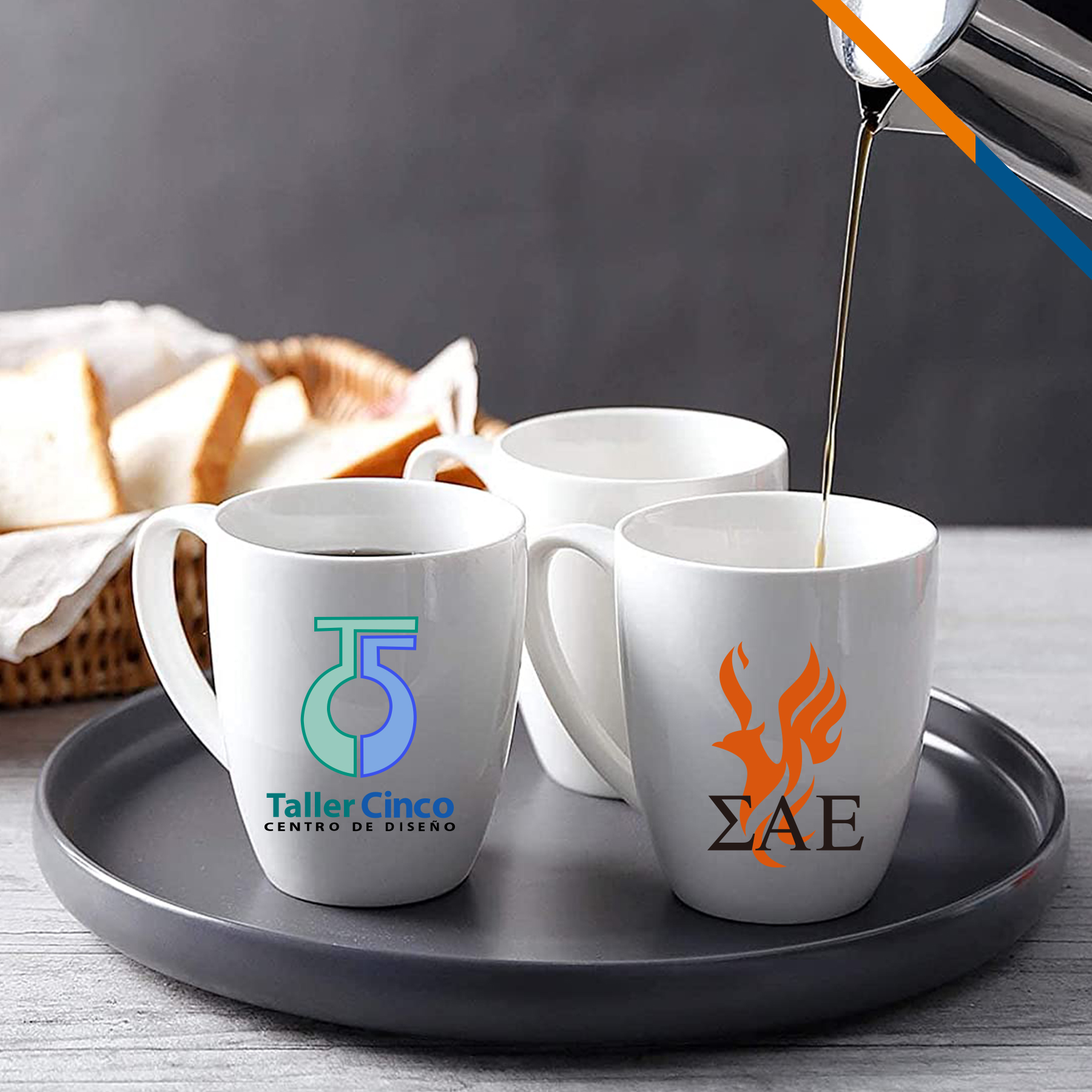 Ivar Ceramic Mug - 16 OZ. 6