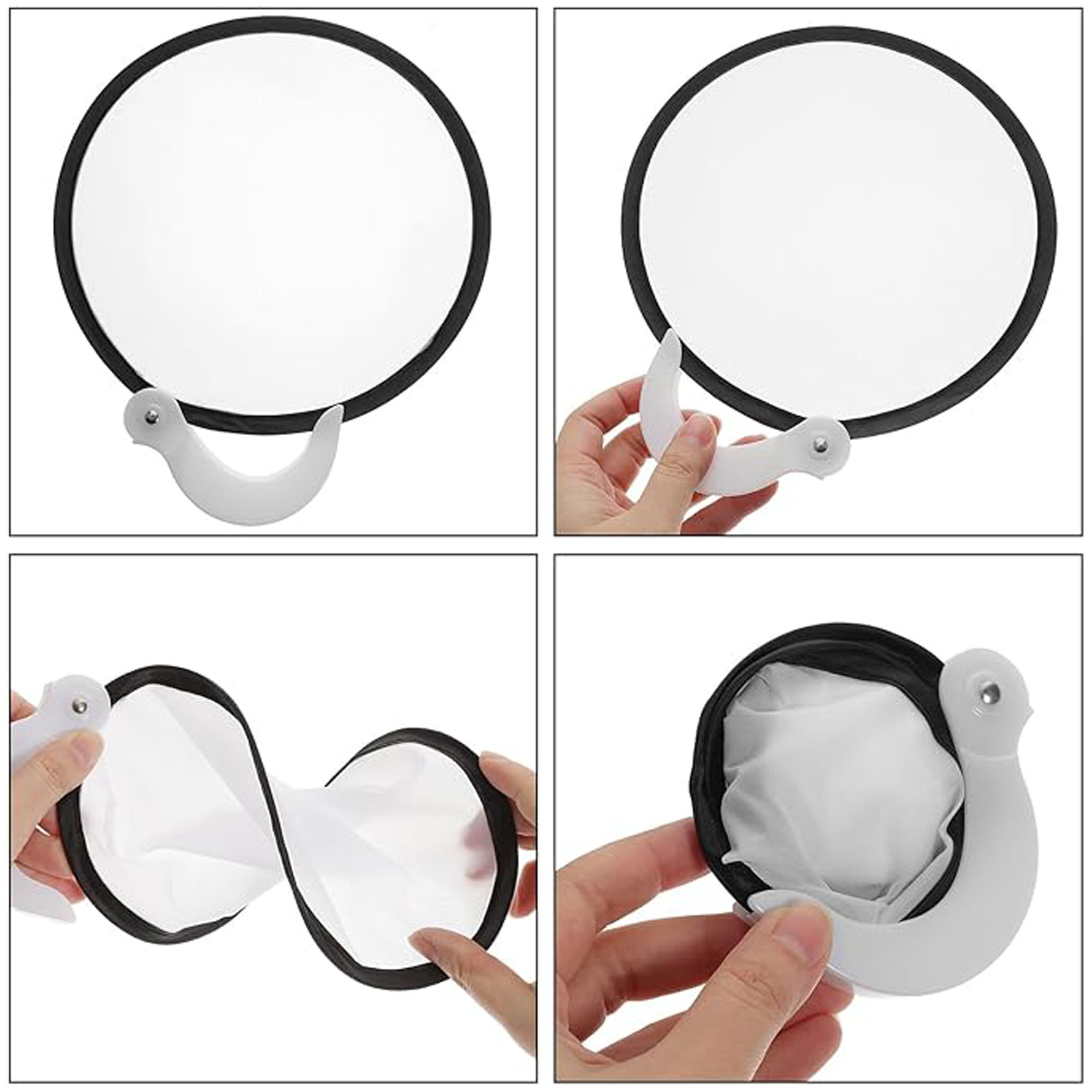 Folding Fan With Pouch 2