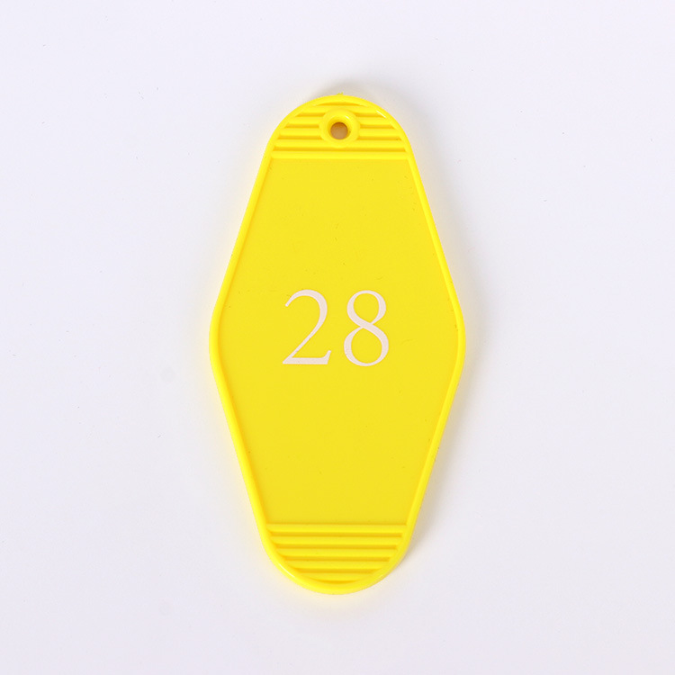Motel Key Tag W/ Keyring 19