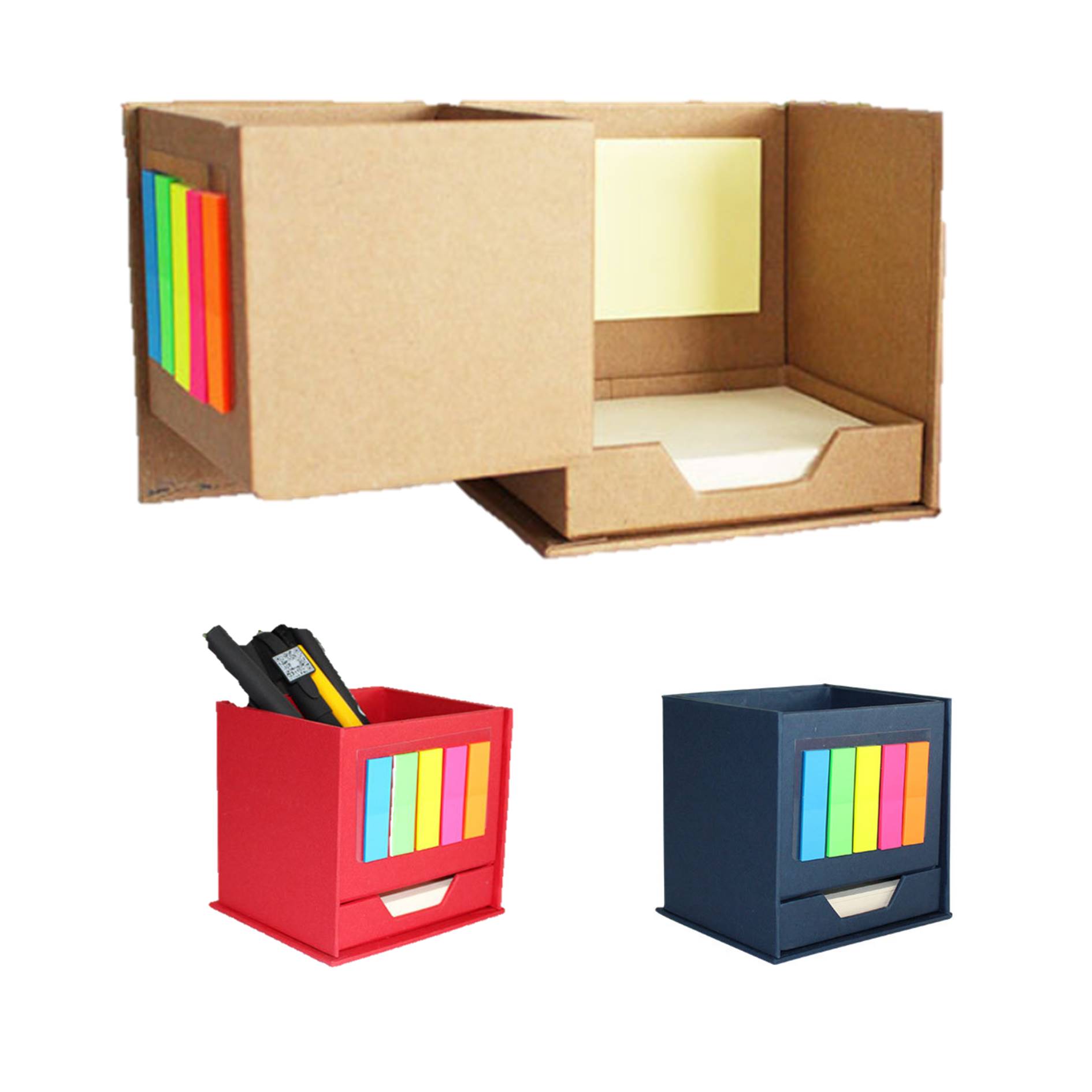Creative Sticky Notes With Pen Holder 3