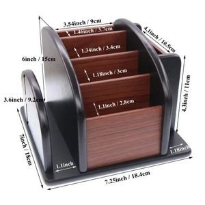 Wooden Remote Storage Organizer 2