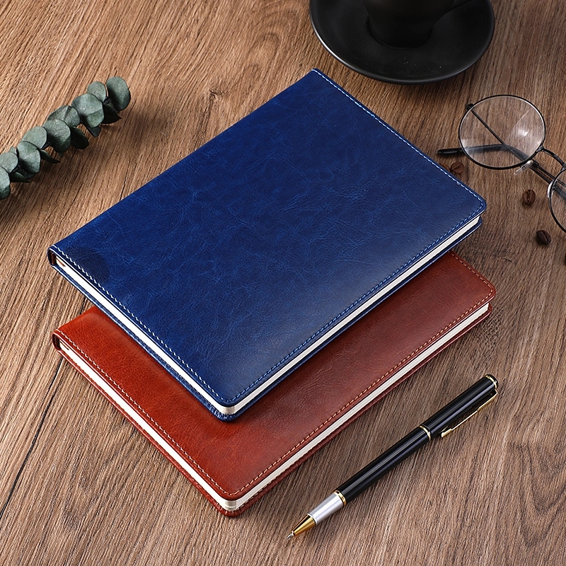 Ruled Hardcover Vegan Leather Notebook 3