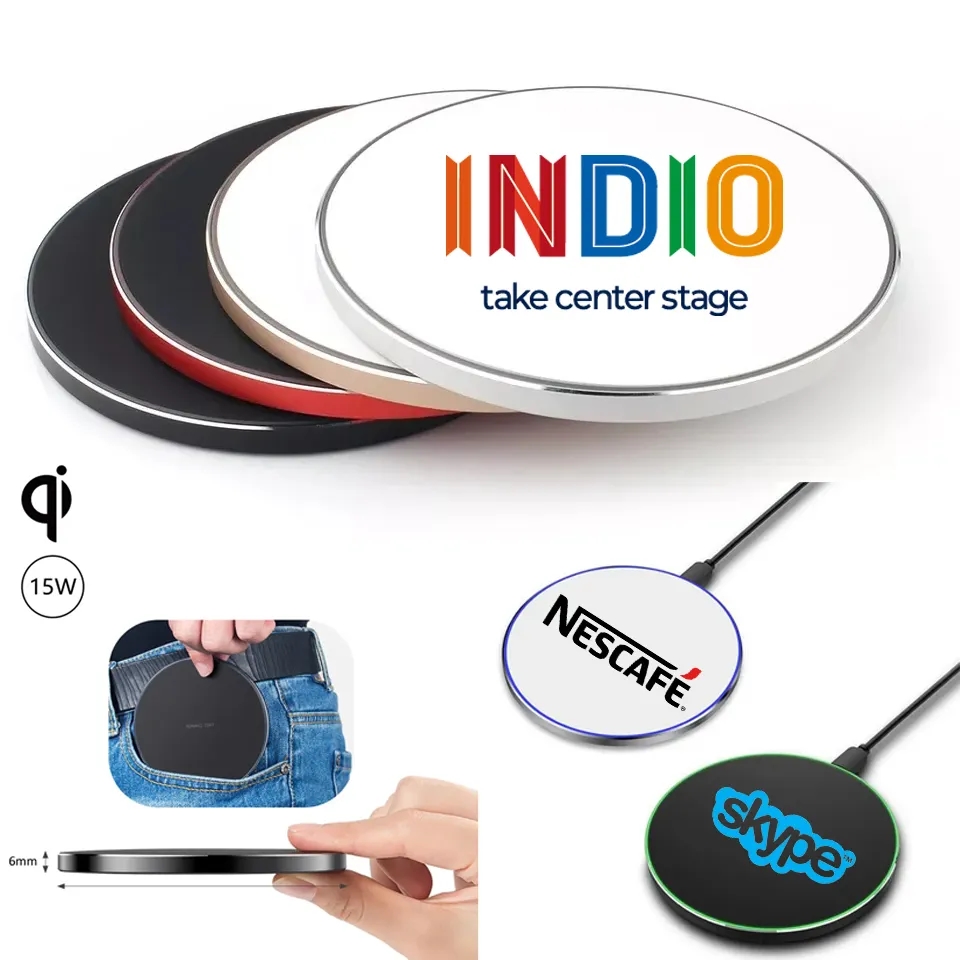 Ultra Slim 15W Qi Wireless Charger Pad 3