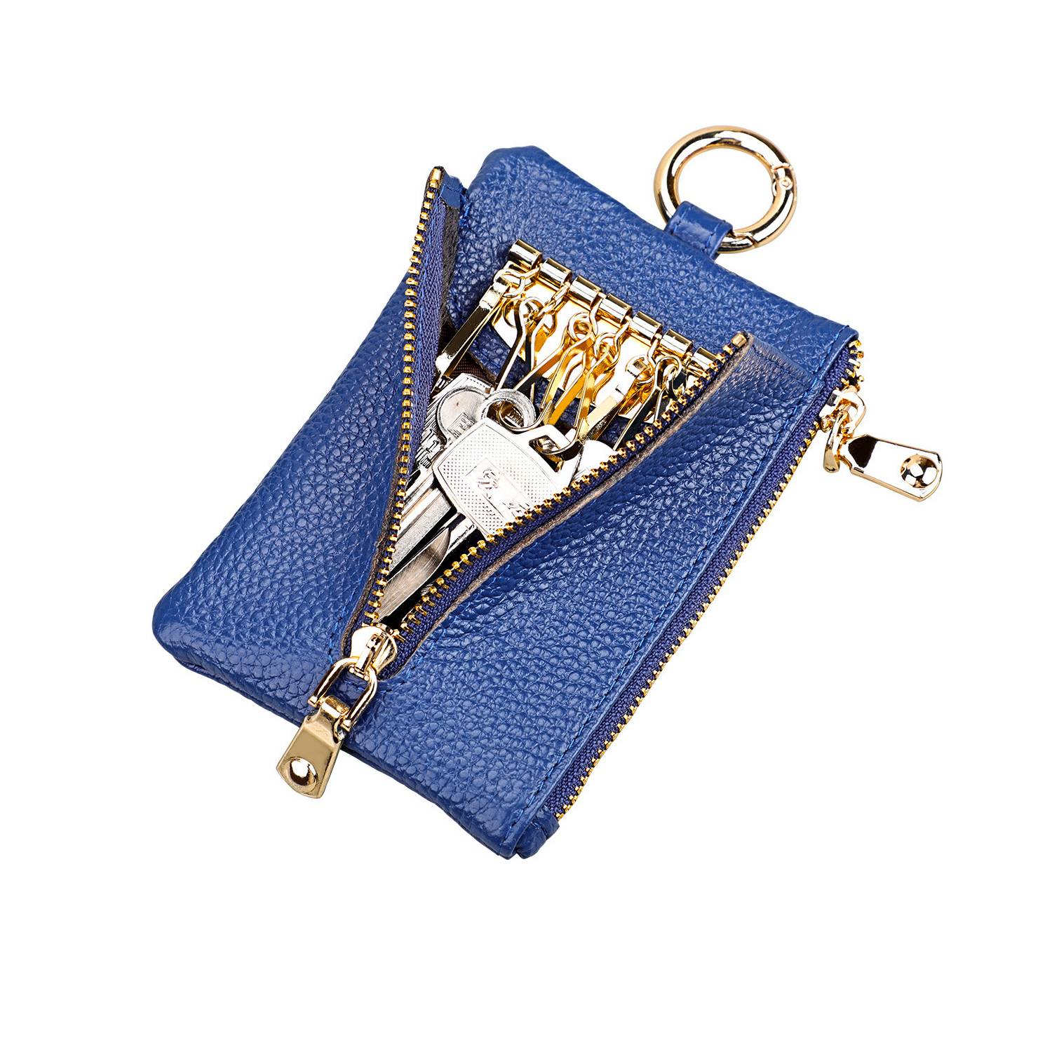 Multifunctional Leather Holding Change Key Wallet Bag 4