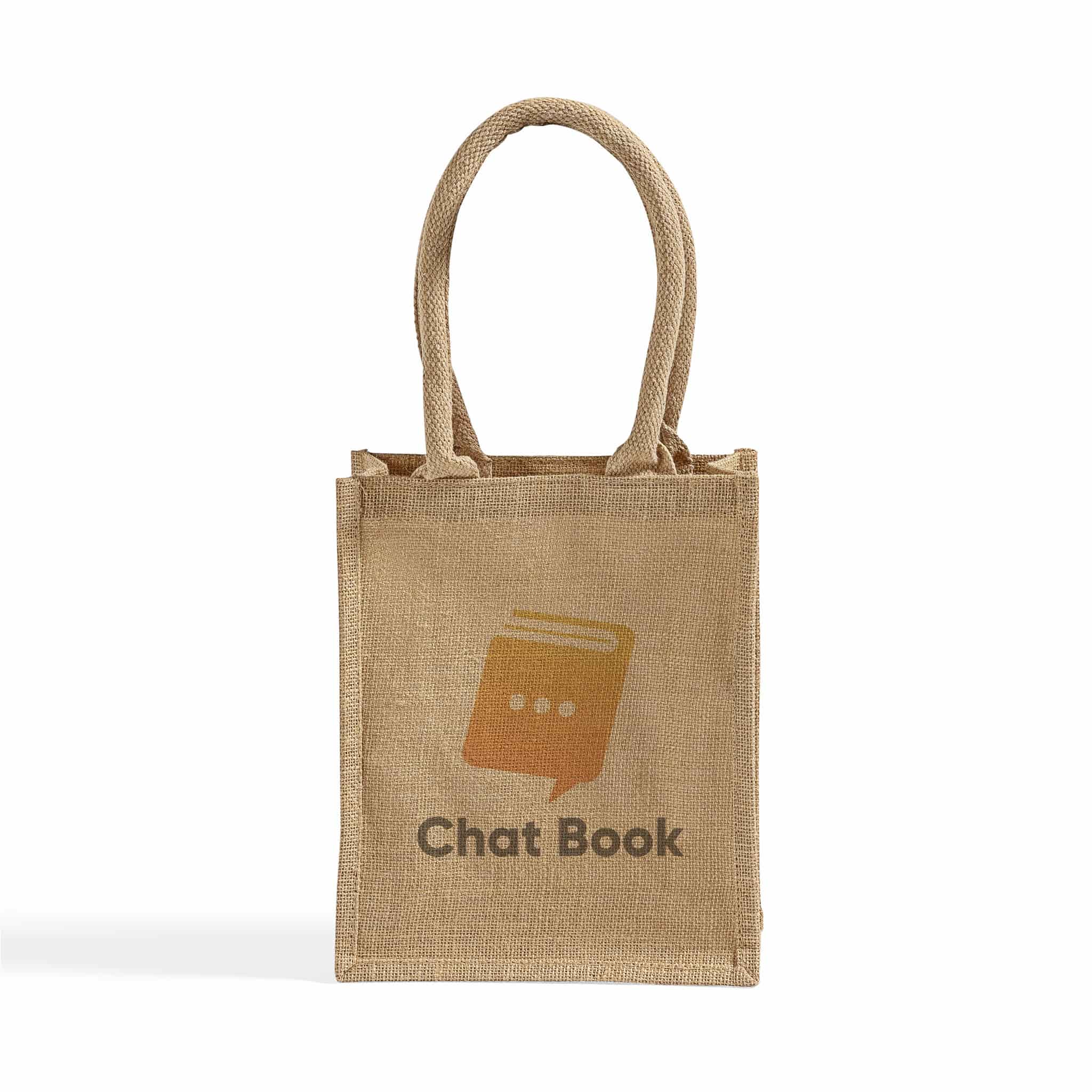 Book Jute Burlap Bag 6