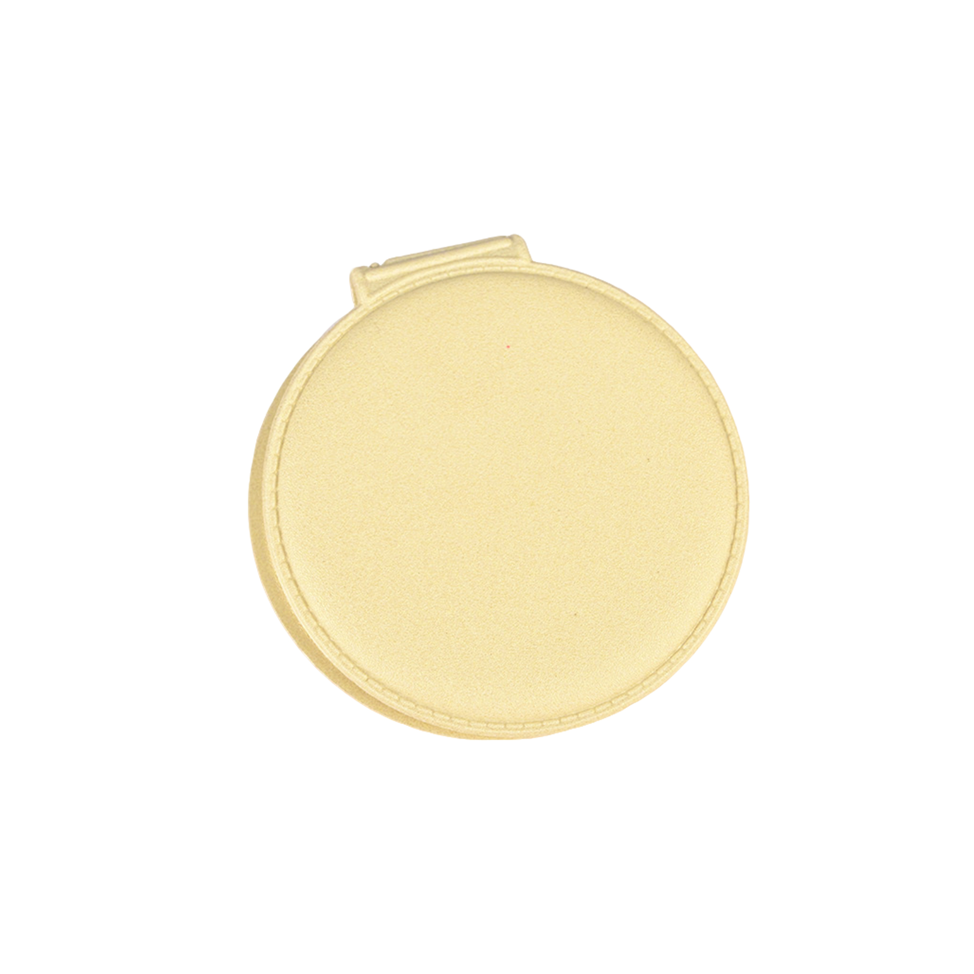 Polyurethane Covered Double Sided Compact With Magnification 3.35" Diameter 7