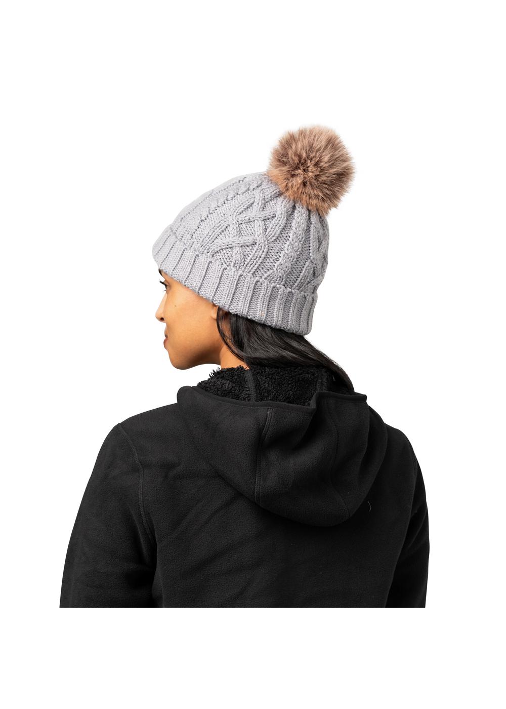 Storm Creek Women's Show Off Cable Knit Pom Hat 2