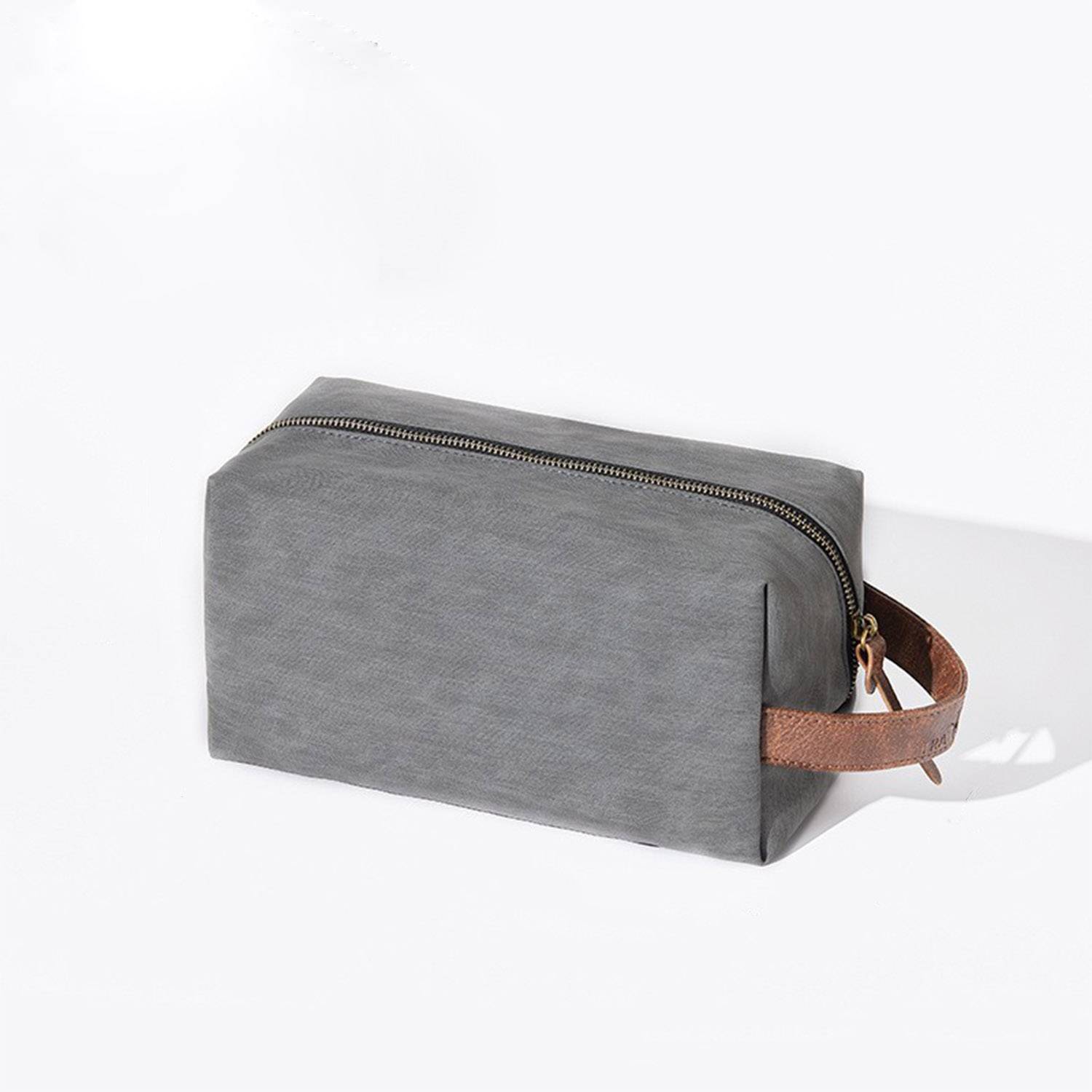 PU Leather Portable Square Toiletry Bag 6