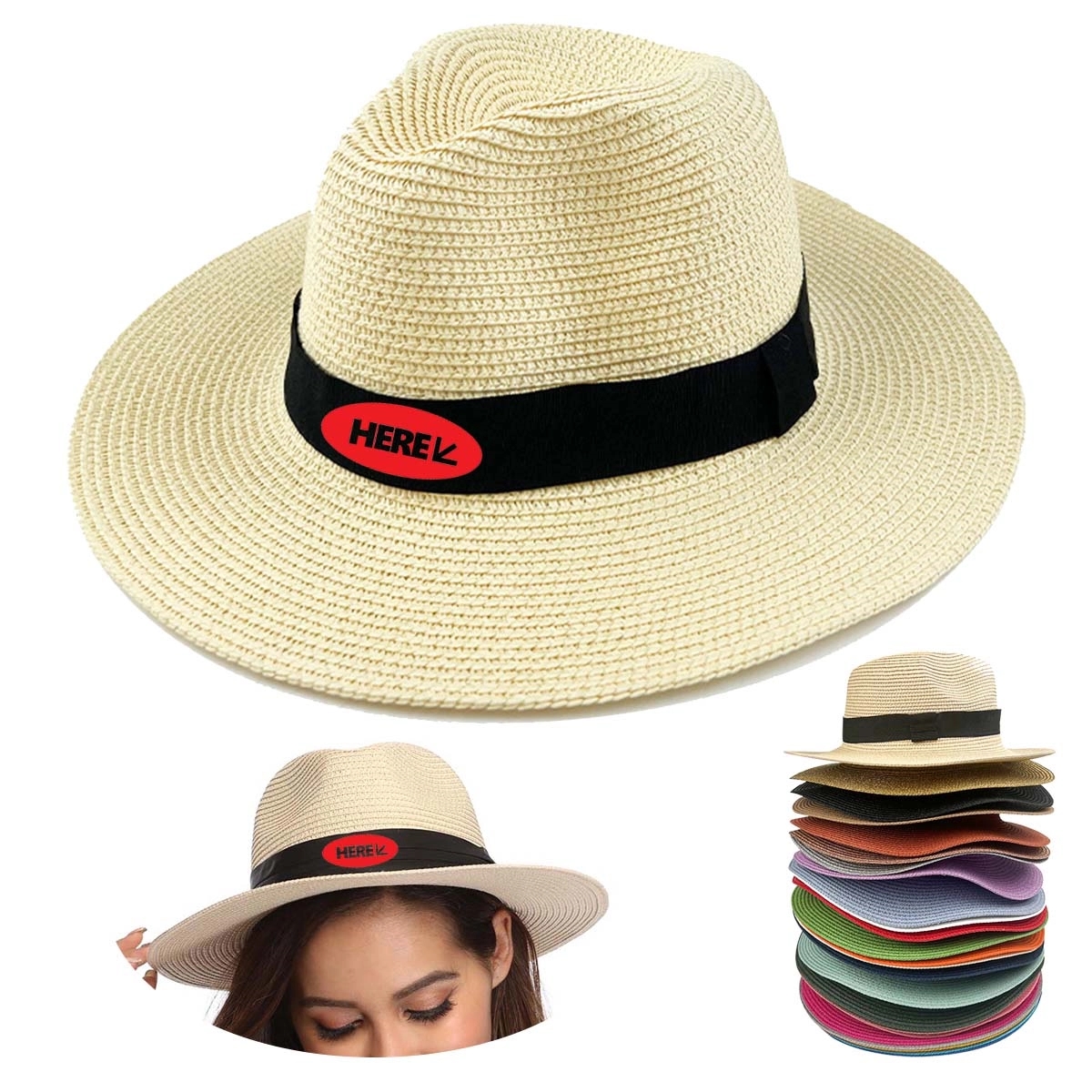 Wide Brim Straw Panama Hat 6