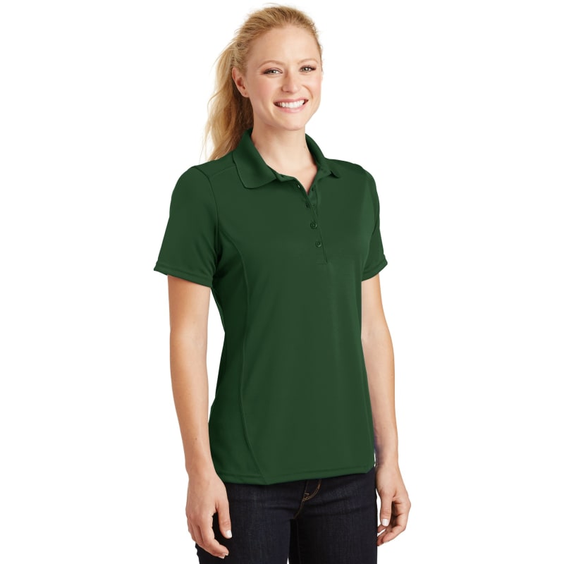 Sport-Tek Women's Dry Zone Raglan Accent Polo. 42