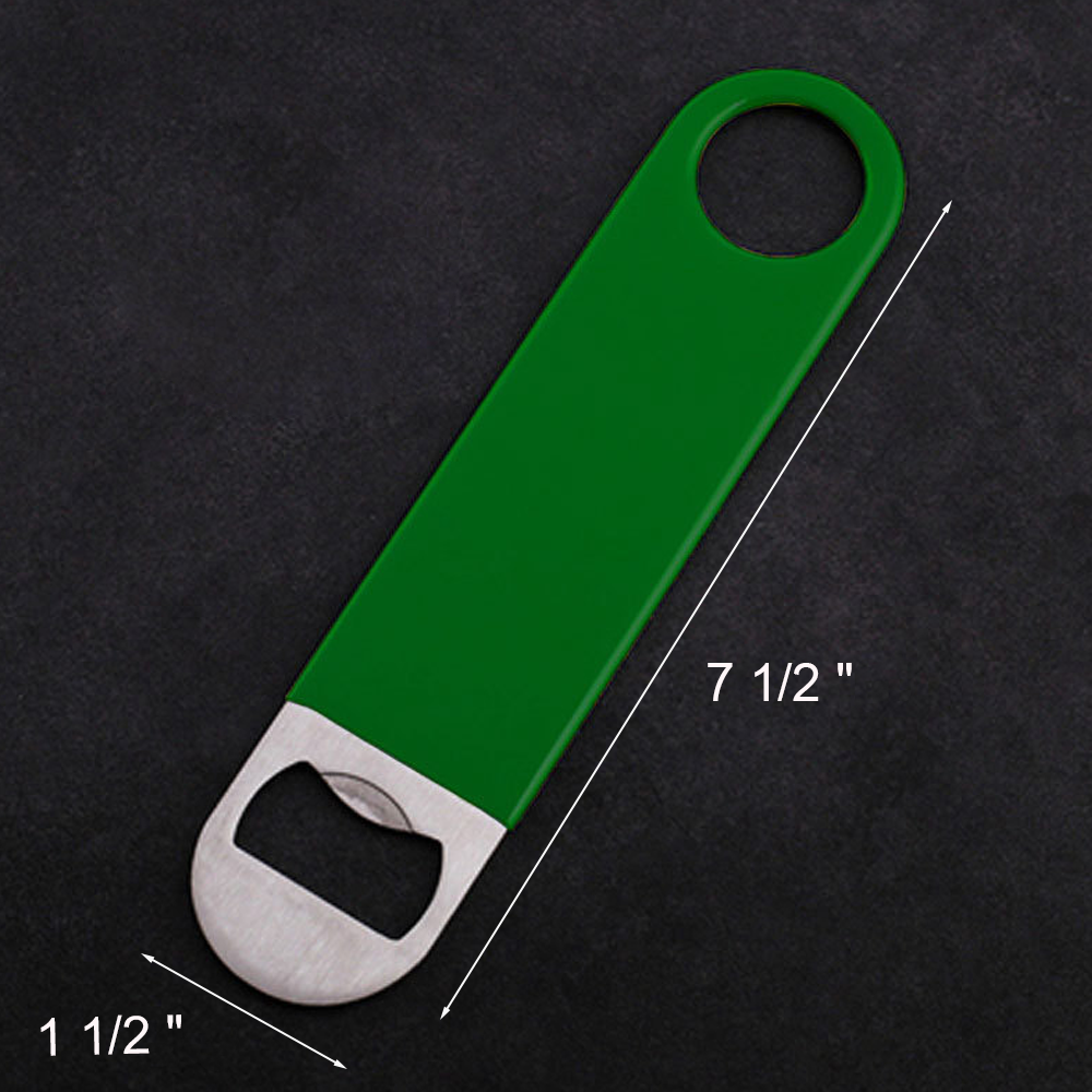 Stainless Steel Flat Beer Bottle Opener 4
