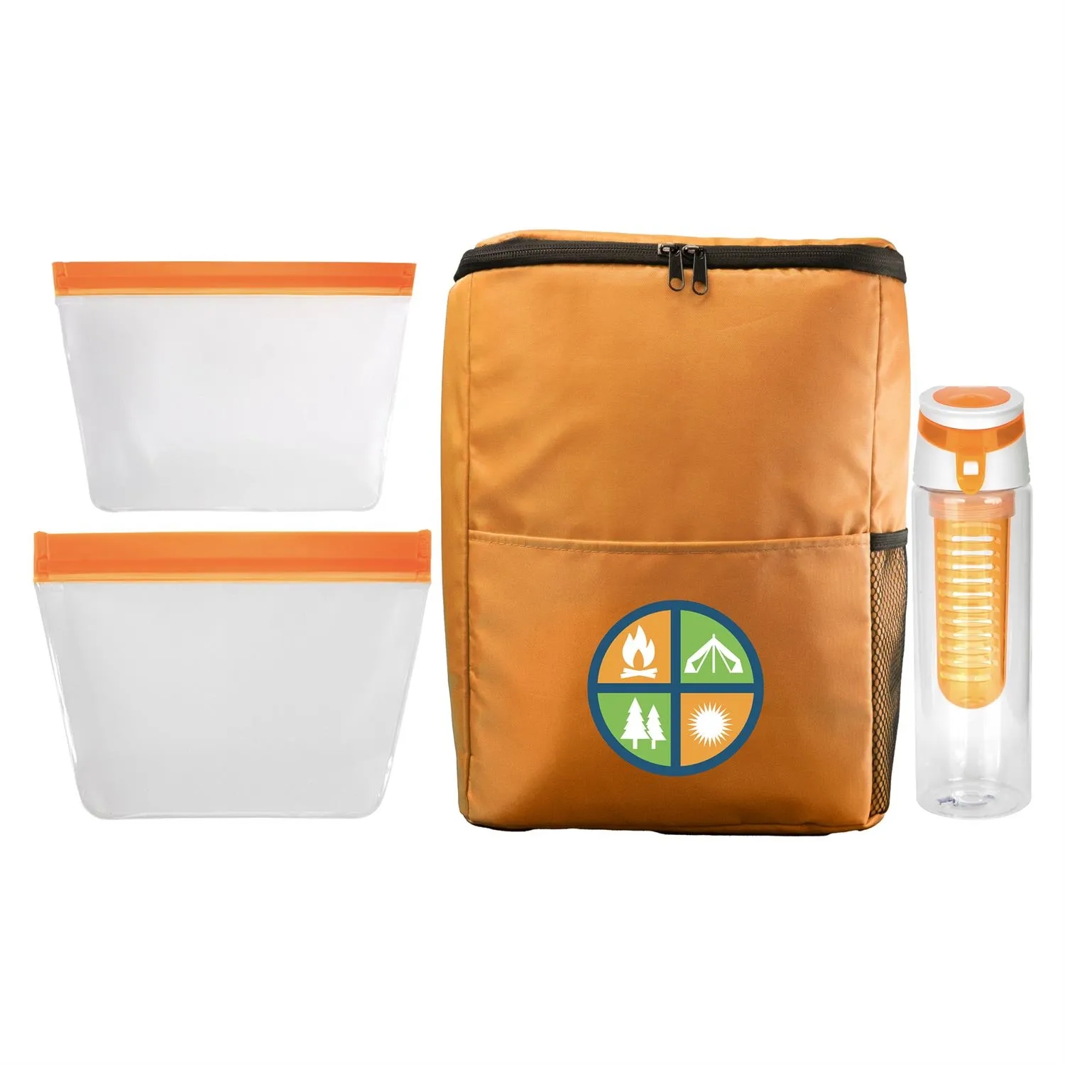Sporty RPET Food Storage and Drink Set 20