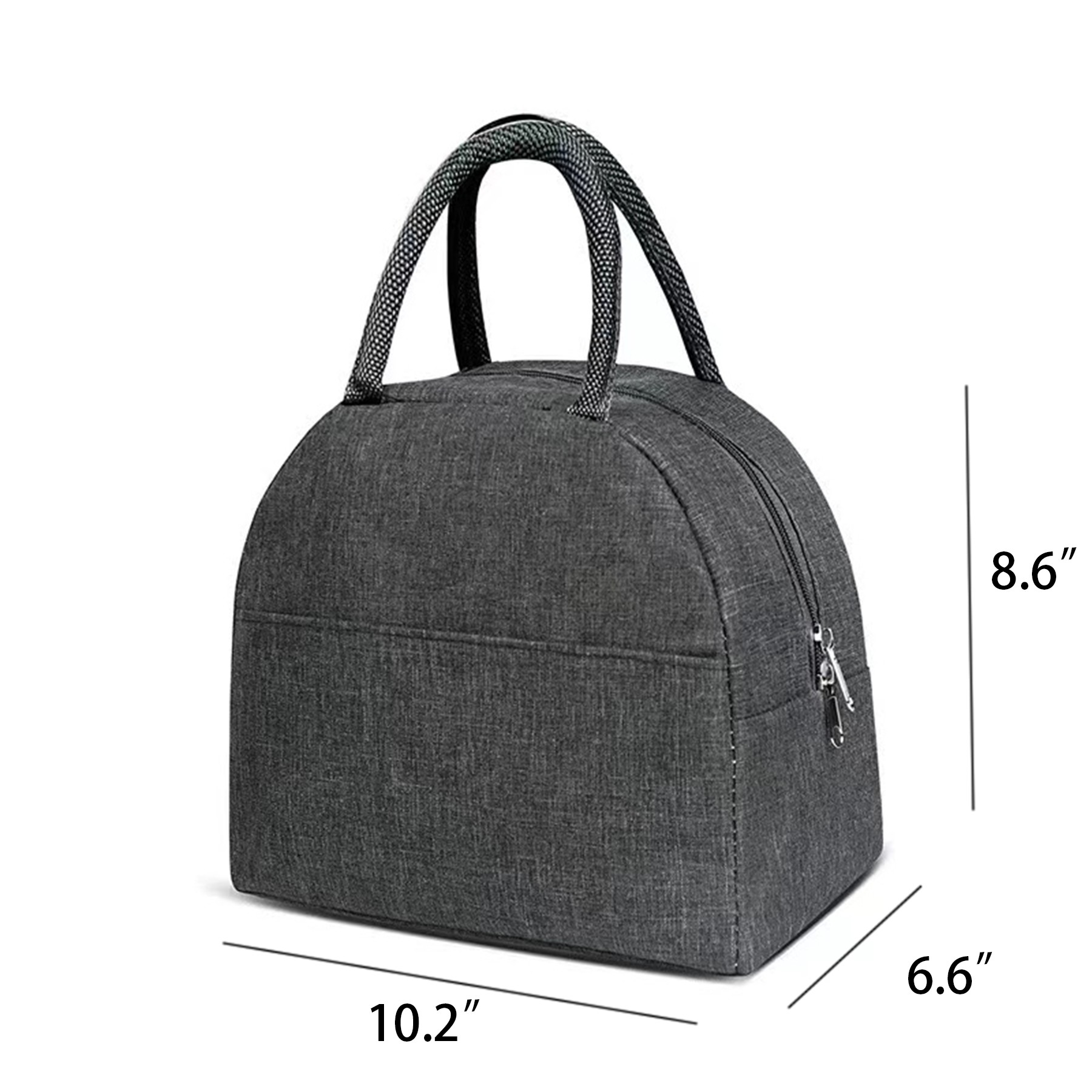Grey Reusable Lunch Bags 2