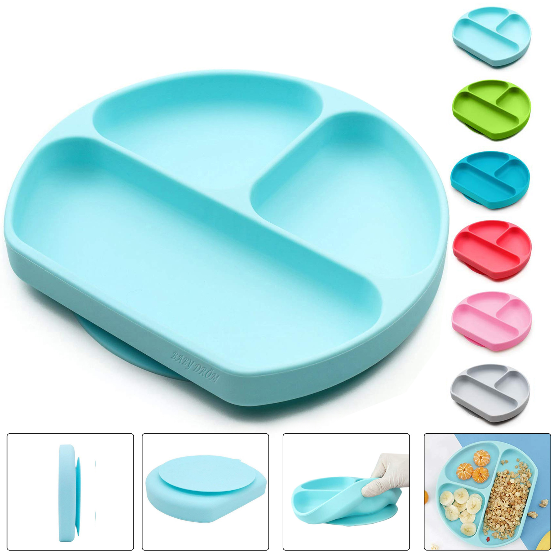 Baby Suction Plates Bowls 3