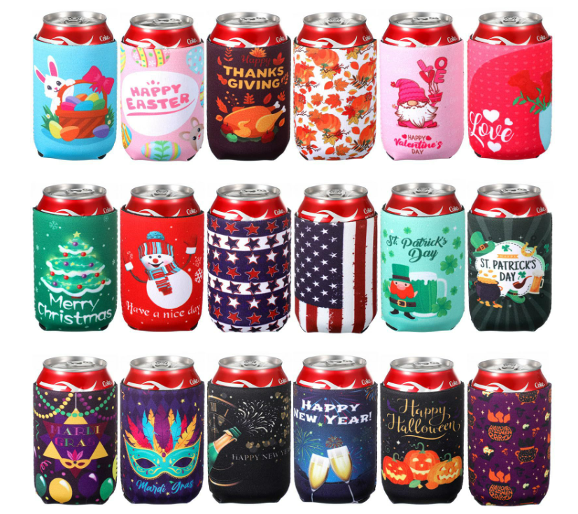 Iced Coffee, Cold Soda, Insulated Neoprene Cup Sleeve 4