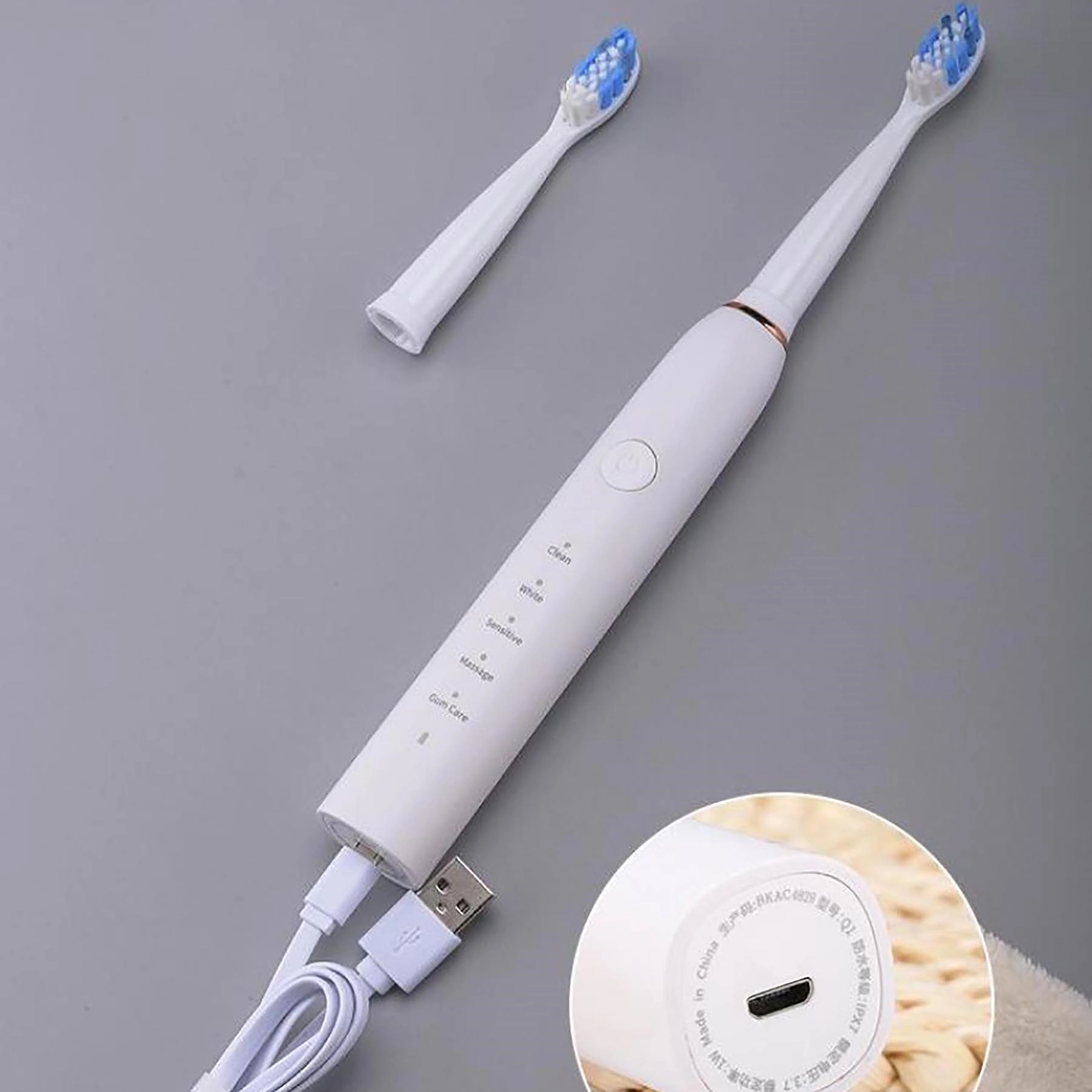 Sonic Electric Toothbrushes Usb Rechargeable 5
