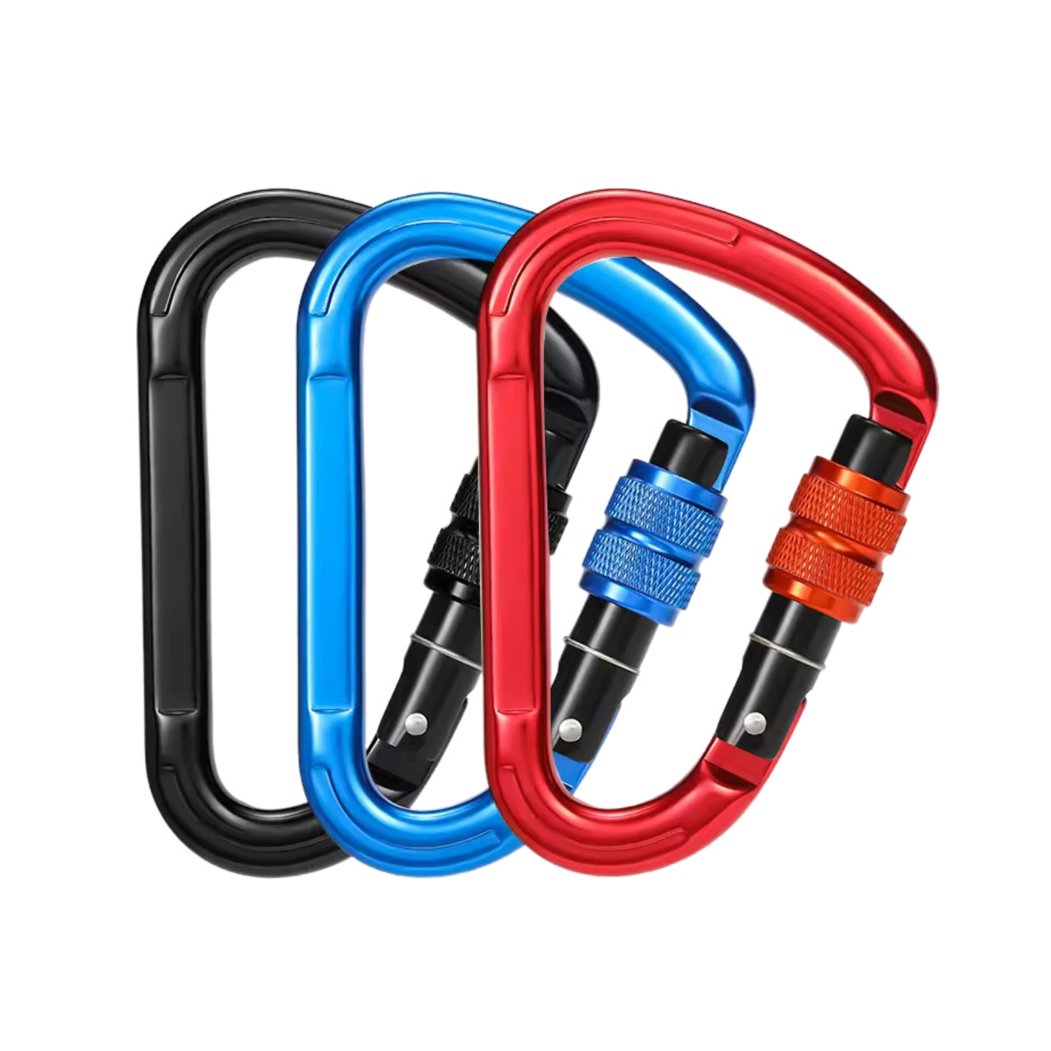Triangle Shape Screw Gate Carabiner 5