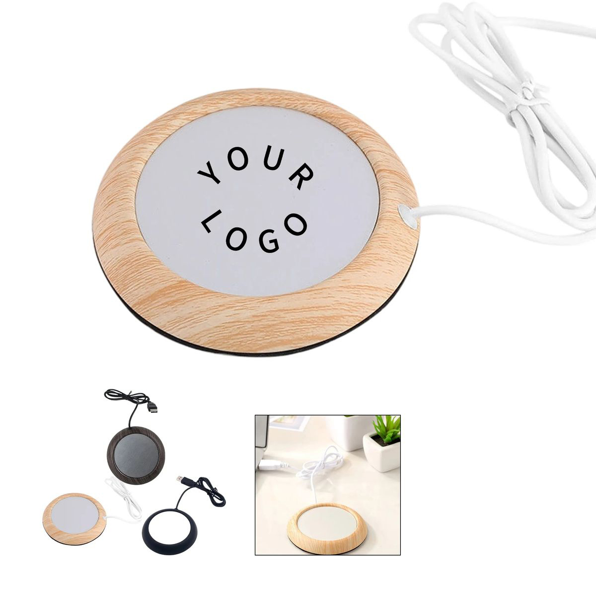 Desk Cup Warmer with USB Heating Base 2
