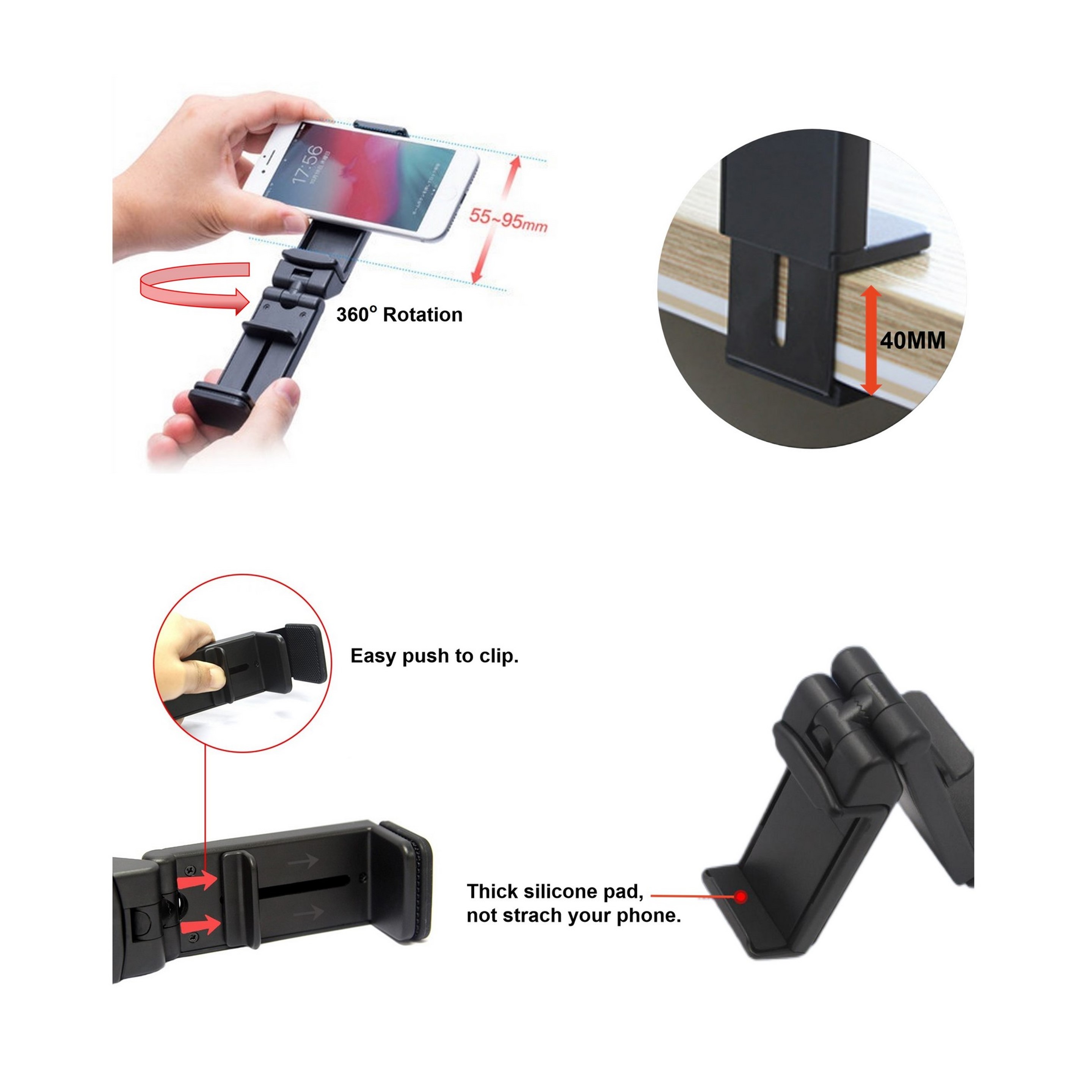 Foldable Cell Phone Stand 2