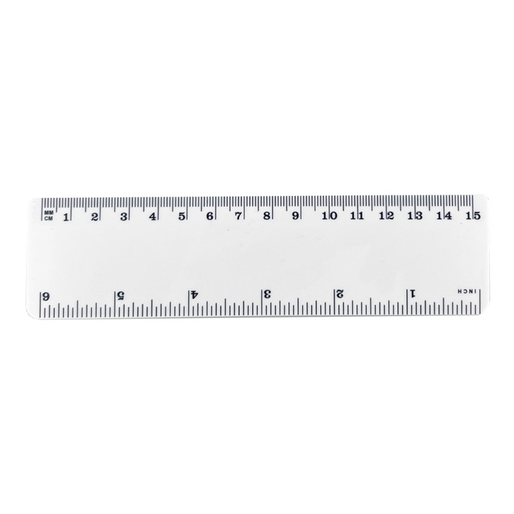 Plastic Ruler 15cm 3