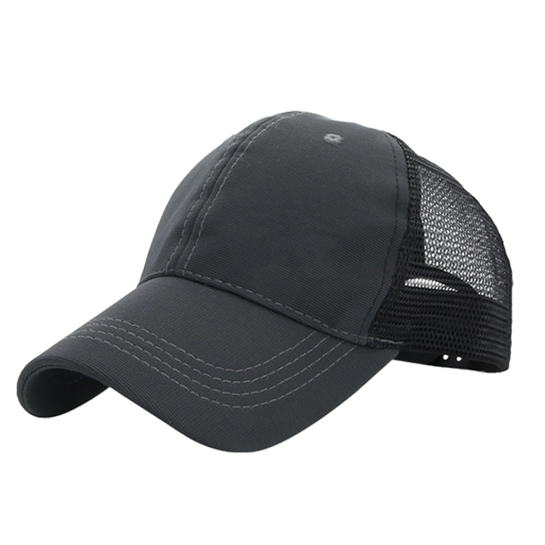Mesh Back Cotton Baseball Cap 2