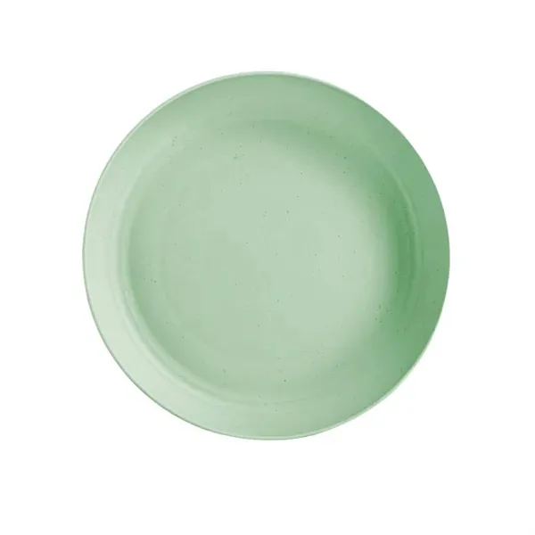 Wheat Straw Dinner Plates with Microwave and Dishwasher Safe 4