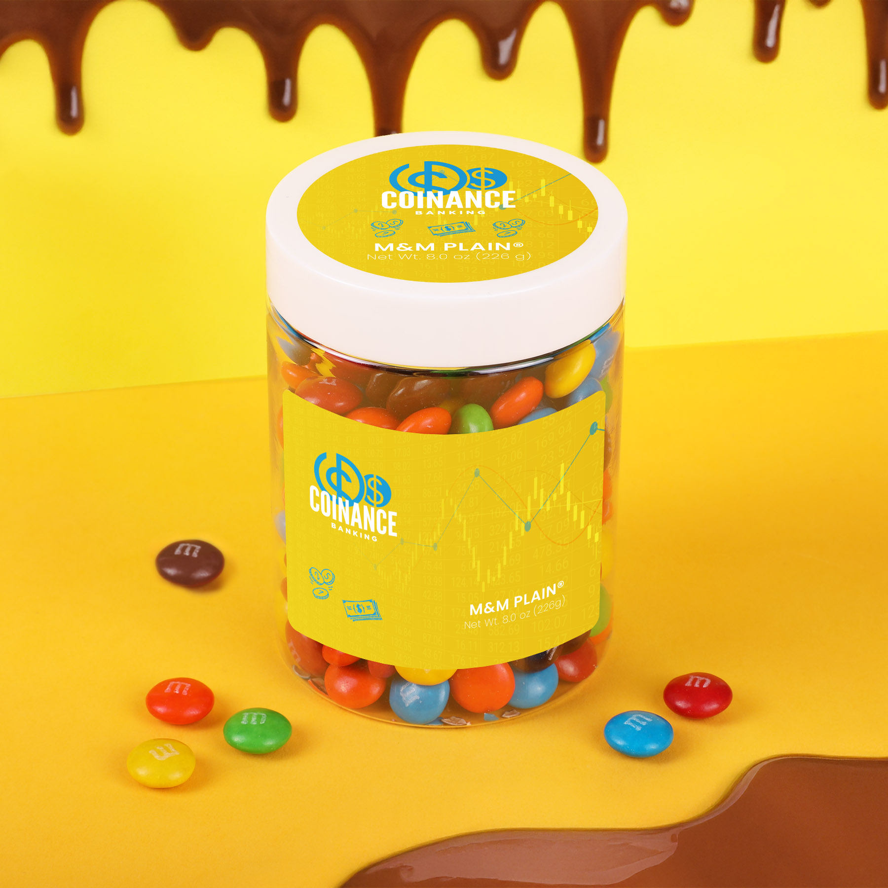 M&M'S® Plain: Large Jar 1