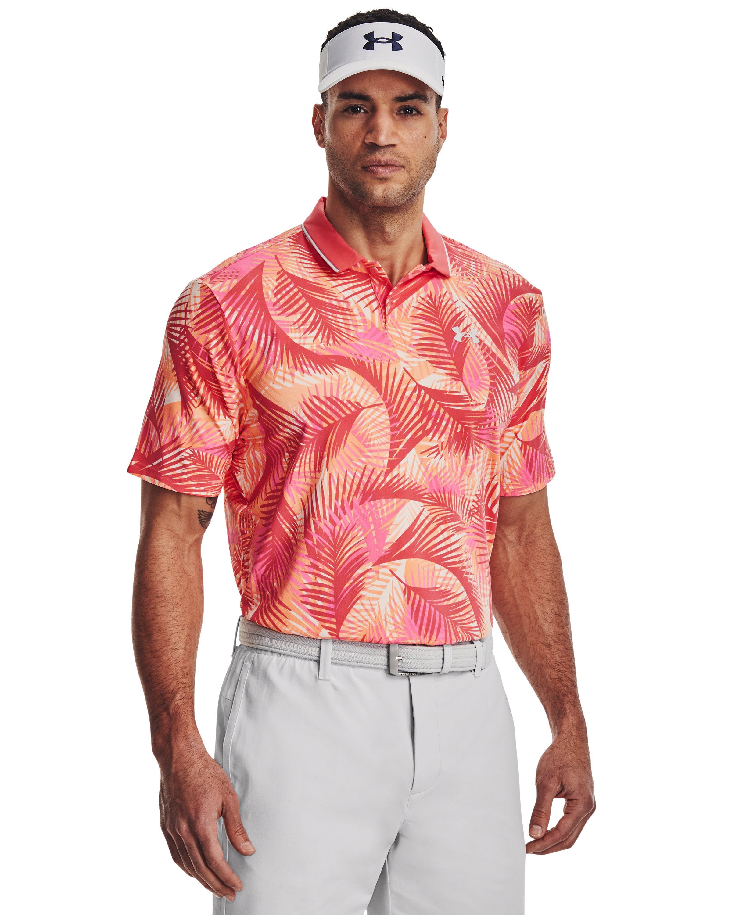 UA Iso-Chill Graphic Palm Men's Polo 2
