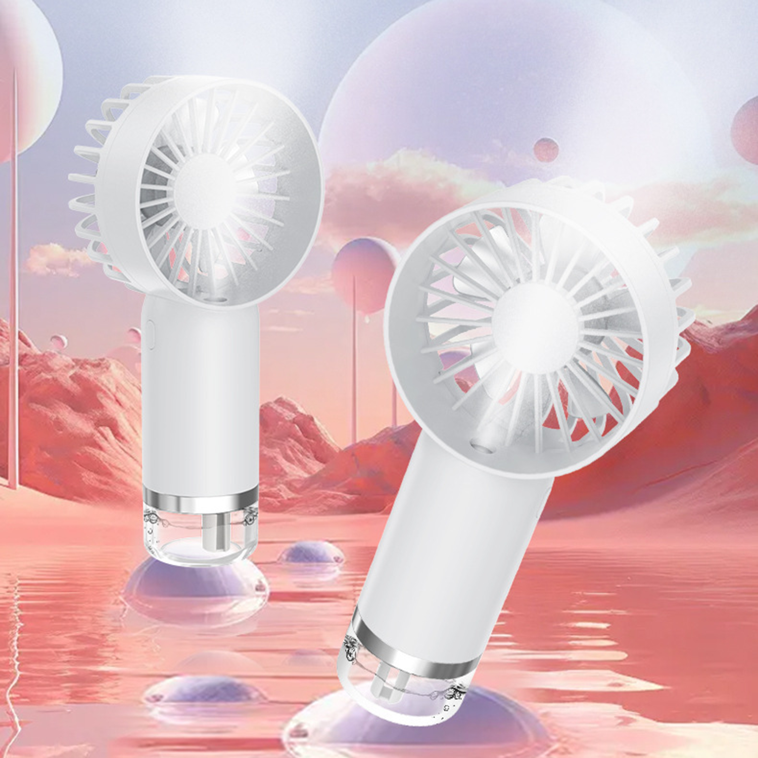 Portable Handheld Misting Fan 6