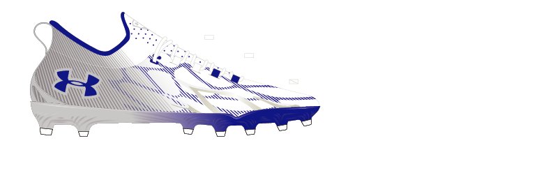 Men's UA Command Pro MC Lacrosse Cleats 2