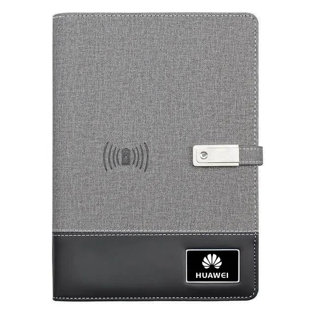 Diary Notebook w/ 8000mAh Wireless Power Bank & 16GB U Disk 2