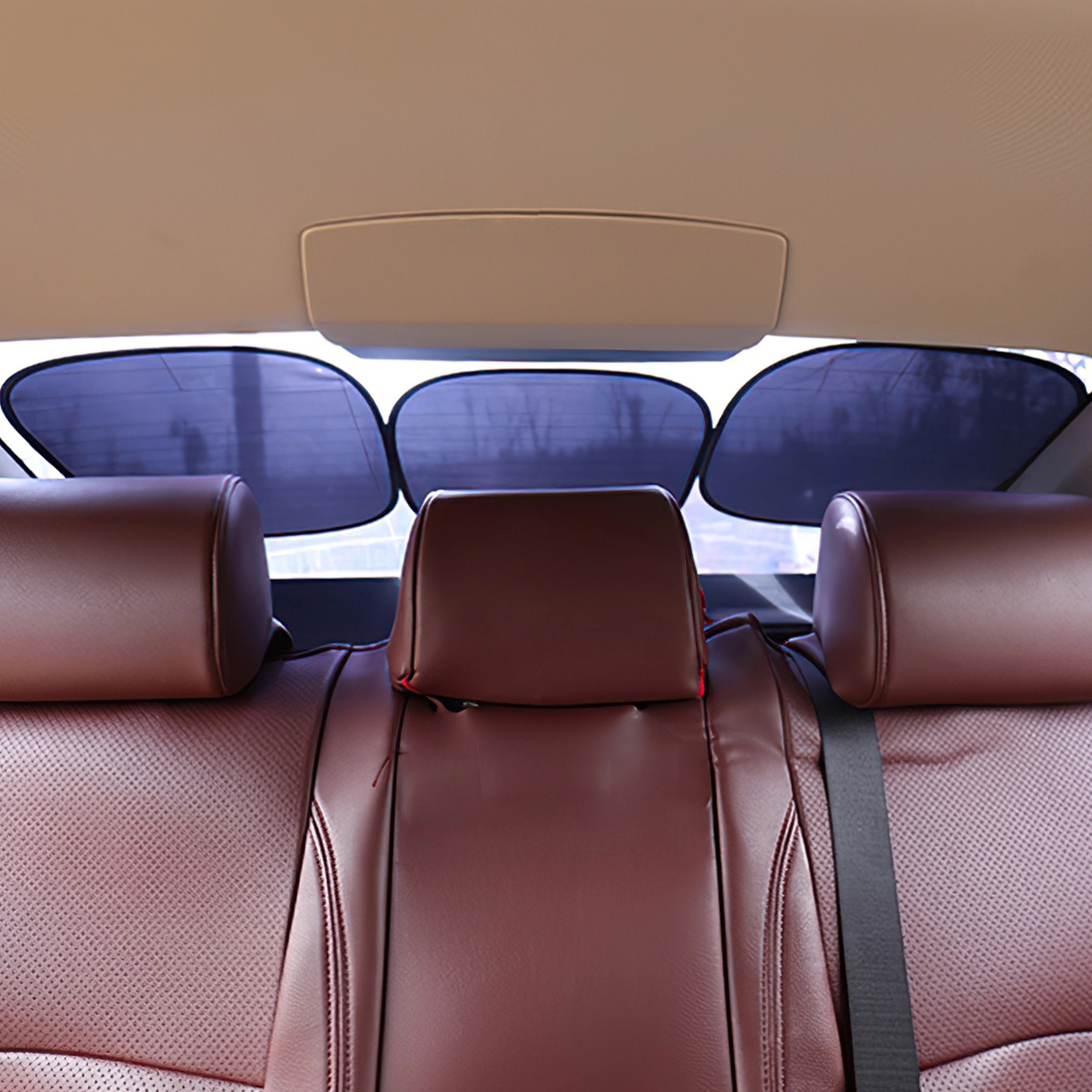 Static Adhesion Car Sunshade-Mesh 1