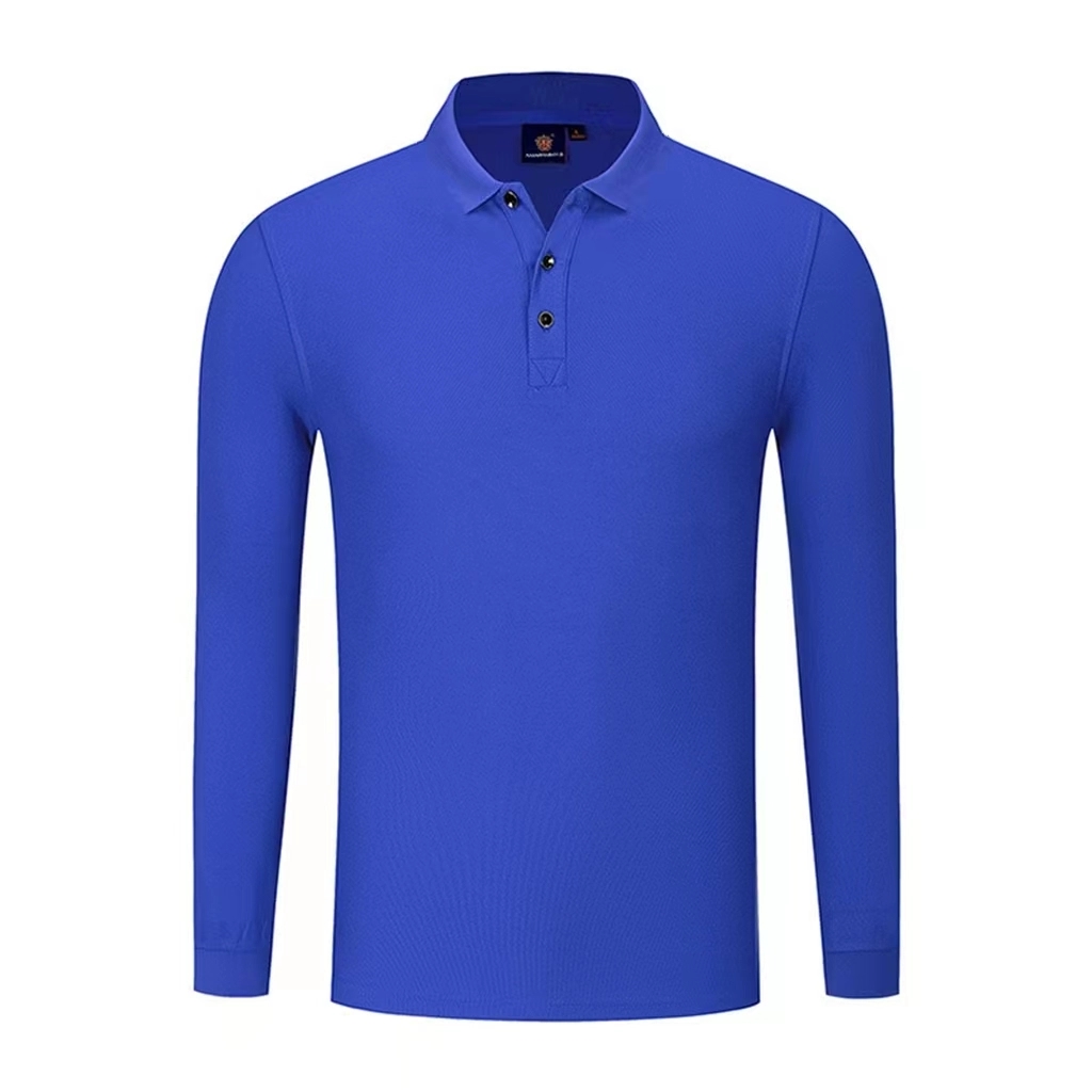 Long-Sleeve Polo Shirts Sweatshirt Tops Pullover 12