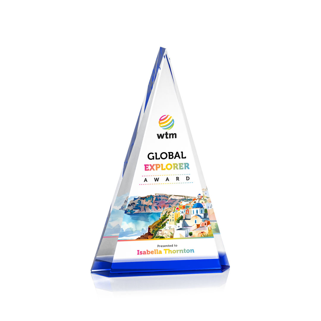 Helston VividPrint™ Award - Blue 5